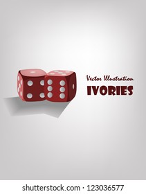 Dices Vector illustration