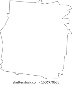 dickson County map in Tennessee state