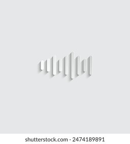dictaphone icon vector audio icon 