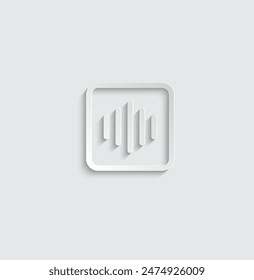 dictaphone icon vector audio icon 