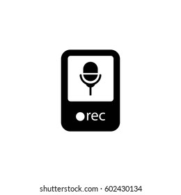 dictaphone vector icon