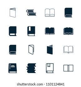Dictionary icon. collection of 16 dictionary filled and outline icons such as . editable dictionary icons for web and mobile.