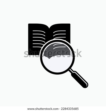 Dictionary Icon. Definition, Meaning Symbol - Vector.