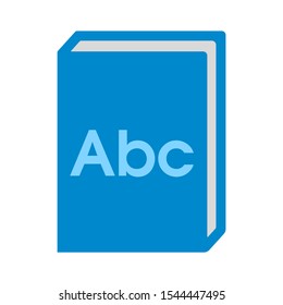 dictionary icon. flat illustration of dictionary vector icon. dictionary sign symbol