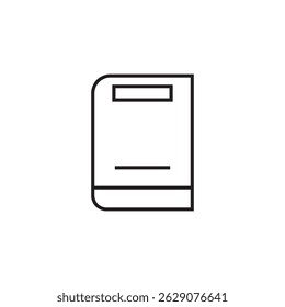 dictionary icon illustration element design
