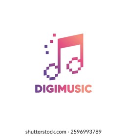 Did music logo design template