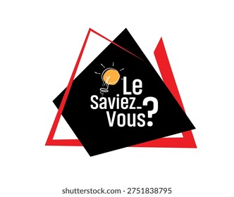 did you know sign on white background