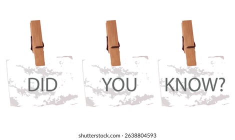 did you know text information sign
