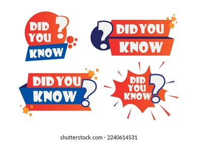 Did you know vector design