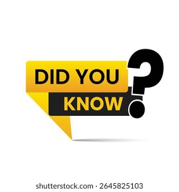 did you know vector icon design
