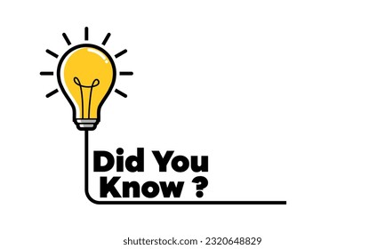did you know clipart
