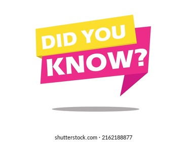 
did you know? a sign for printing and the Internet