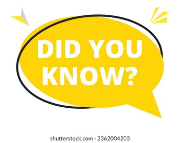 Did you yow speech bubble text. Hi There on bright color for Sticker, Banner and Poster. vector illustration.