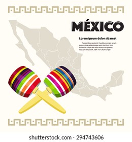 Didactic Mexican Ball Bearing - Mexico Copy Space