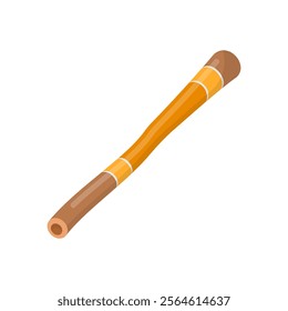 Didgeridoo Australian Symbol Vector Illustration