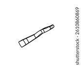 didgeridoo musician instrument isometric icon vector. didgeridoo musician instrument sign. isolated symbol illustration