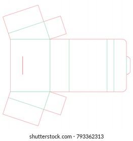 die cut template
