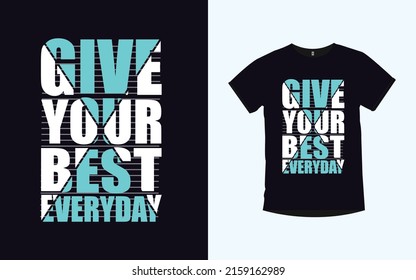Die For Something motivational typography t-shirt design