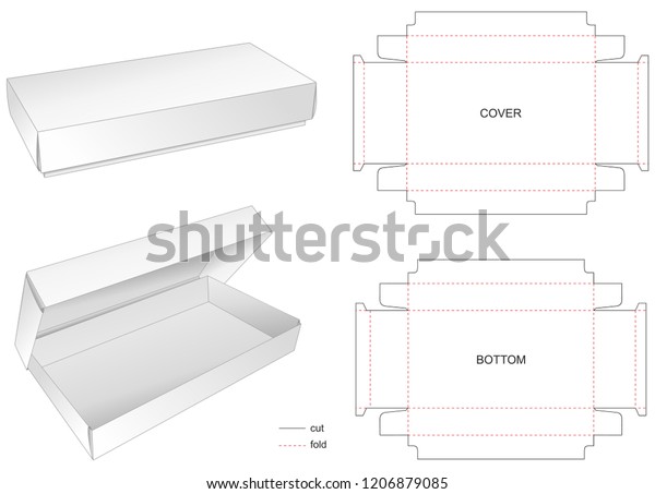 Die Stamp Instrument Cover Two Parts Stock Vector (Royalty Free ...