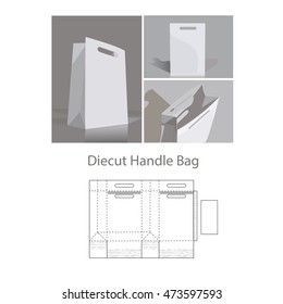 Diecut Handle Bag 