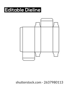dieline template, box dieline, dieline packaging, die line