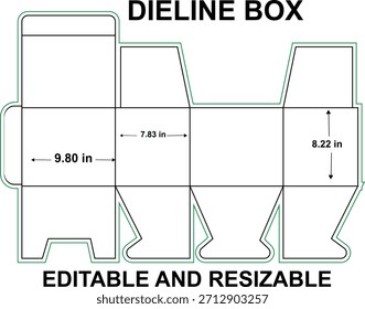 Caja inferior de cierre rápido de extremo de camión Dieline