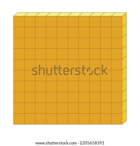 Dienes flat blocks. Base ten counting. Place value with base ten blocks.