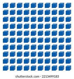 Dienes Unit Ones Blocks Base Ten Stock Vector (Royalty Free) 2213499183 ...