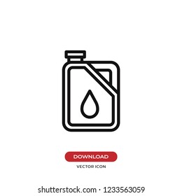 Diesel vector icon