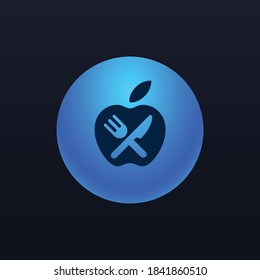 Diet - App Icon Button