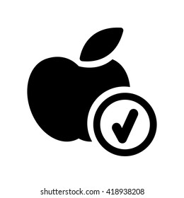 Diet Apple Fitness Healthy Food  Icon