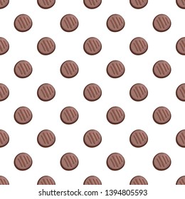 Diet biscuit pattern seamless vector repeat for any web design