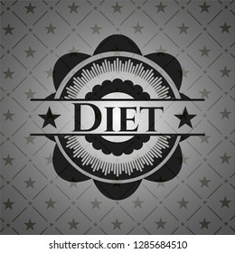 Diet dark badge