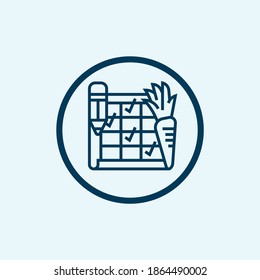 diet icon isolated on white background from nutrition collection. diet icon trendy and modern diet symbol for logo, web, app