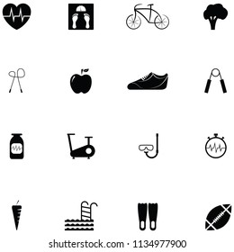 diet icon set