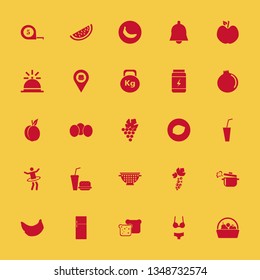 diet icon set with colander, fast food and tape measure vector illustration