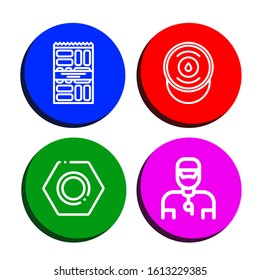 diet icon set. Collection of Snack, Sour cream, Nut, Trainer icons