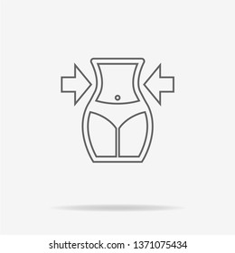 Diet icon. Vector concept illustration for design.