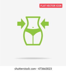 Diet icon. Vector concept illustration for design.