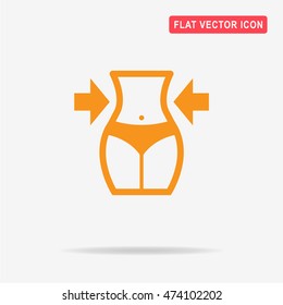 Diet icon. Vector concept illustration for design.
