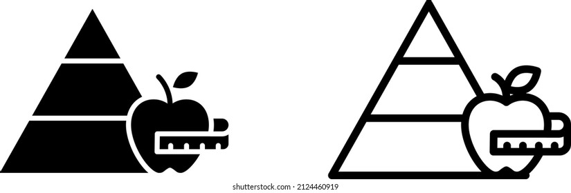 Diet icon , vector illustration