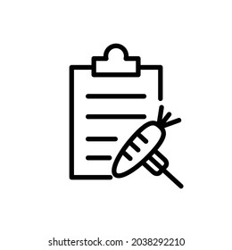 Diet icon vector. Proper nutrition illustration sign. slimming symbol.