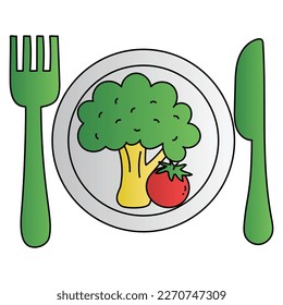 Diet Illustrations Design Element für Website, Anwendungen, Icon, Komponente, Druck, Dokument, Poster Design.