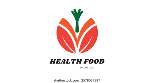 diet logo profesional and health food campaign