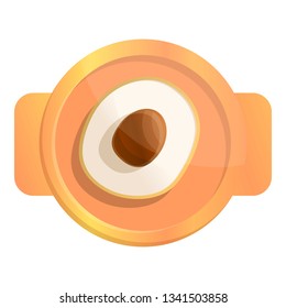 Diet longan logo. Cartoon of diet longan vector logo for web design isolated on white background