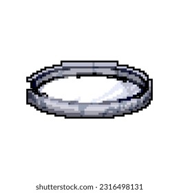Diet Marmor Tray Spiel Pixel Art Retro-Vektorgrafik. Bit Diät Marmor Tablett. alte Vintage-Illustration