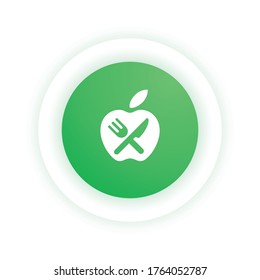 Diet - Modern Icon (Pictogram)
