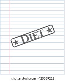 Diet pencil draw