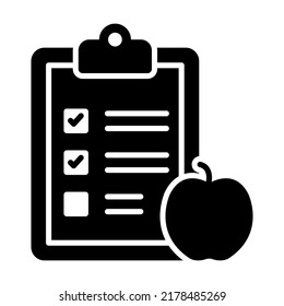 diet plan Modern concepts design, vector illustration