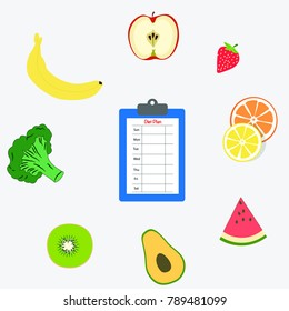 Diet plan schedule